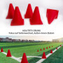 Kolamom Entraînement Cônes de marquage Football Unisex-Youth, Rouge, Eine Größe