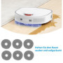 Figarge Ecovacs Deebot t20 Omni Lot de 6 chiffons de nettoyage interchangeables compatibles avec Ecovacs Deebot t20 Omni