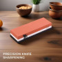H&S Pierre à Aiguiser les Couteaux avec Base Antidérapante en Caoutchouc - Aiguiseur Bilatéral Grain 3000/8000 - Pierre a Affute