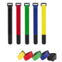 Réutilisable Fixation Attaches de câble 20 cm / 30 cm, attaches de câble auto-adhésif, multi-usages Sangles de câble Liens de fi