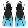 Palmes de Natation, Palmes de Plongée Réglables, Palmes Courtes Unisexes, Palmes Natation(Taille 34-38 ), Palmes de Plongée en A