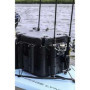 RAILBLAZA Gear Hub Caisse de Pêche pour Kayak - 4 Supports de Canne Internes, Rangement pour 8 Boîtes, Qualité Supérieure avec S