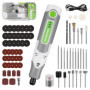 WORKPRO Outil Rotatif Multifonction 3,6V, Kit d’Outils Rotatifs Électriques avec 70 Accessoires, 3 Vitesses Variables 12000-1700