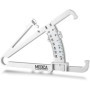 Lot de 2 rubans à mesurer et étrier pour le corps - Analyseur de graisse corporelle et outil de mesure de l'IMC, blanc MEDca