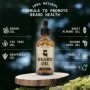 Striking Viking Huile à barbe pour hommes – Formule biologique naturelle avec huiles d'arbre à thé, d'argan et de jojoba pour ho
