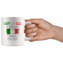 Vaffanculo Is Italian For Have A Nice Day Mug à café 325 ml 11 oz blanc