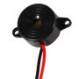 DC 3 24V 100mm Buzzer de tonalité électronique 85 à 95db Alarme Câble de son continu Buzzer piézoélectrique pour ordinateurs Imp