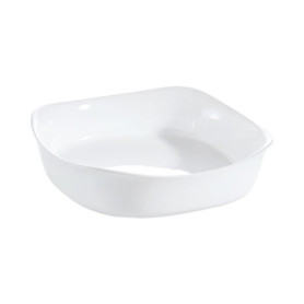 Plat de cuisson blanc 29 x 29 cm Smart Cuisine Carine
