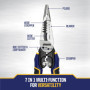 IRWIN VISE-GRIP Pince à dénuder multifonction 7 en 1 (IWHT84002)