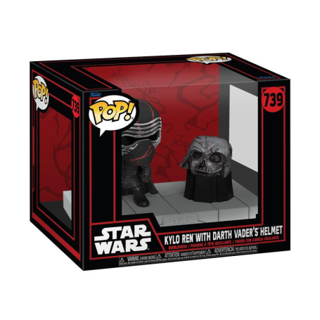 Funko Pop! Deluxe: SW Darkside - Kylo Ren - Star Wars - Figurine en Vinyle à Collectionner - Idée de Cadeau - Produits Officiels