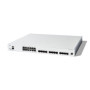Commutateur administrable Cisco Catalyst 1300-24XTS, 12 Ports cuivre 10G, 12 Ports SFP+ 10GE, Garantie limitée à Vie (C1300-24XT