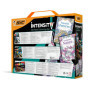 BIC Intensity Kit de Coloriage - Feutres/Feutres Fins/Crayons de Couleur/2 Cahiers de Coloriage Anti-Stress - Coffret de 60 pièc