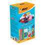 BIC Mario Kart Kit de Papeterie - Stylos-Bille Pointe Moyenne (1,0 mm)/Surligneurs Pointe Biseautée/Souris Correctrices 6 m/Auto