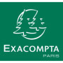 Exacompta - Réf. 10800SE - Paquet de 100 fiches bristol lignées non perforées - sous film - compatibles avec imprimante jet d'en