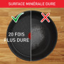 Tefal Ingenio, Lot 8pièces, Revêtement céramique antiadhésif, Induction, Casseroles, Poêles, Poignée amovible, Fabriqué en Franc