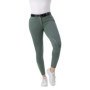 Riding World Pantalon d'équitation pour femme et enfant Alexandrie | Pantalon d'équitation avec genoux en tissu | avec poches av