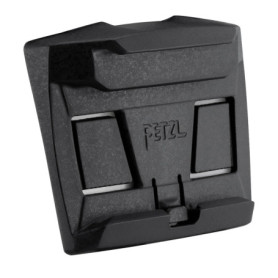 PETZL - Platine adhésive permettant de Fixer Une Lampe Frontale sur Un Casque Helmet Adapt - Unisex, Noir, Taille Unique