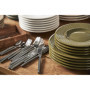 Ménagère 16 pièces Inox Gamme ORLEANS Avec 4 couteaux L 22 cm, 4 fourchettes L 20 cm, 4 cuillères à soupe L 20 cm et 4 cuillères