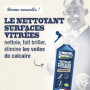JACQUES BRIOCHIN - Nettoyant Surfaces Vitrées - Nettoie, Fait Briller, Elimine les Voiles de Calcaires - 99% d'Ingrédients d'Ori