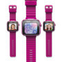VTech - KidiZoom SmartWatch Max Rose Framboise, Montre Digitale Enfant, Photo, Selfie, Vidéo, Écran Tactile Horizontal, Jouet Hi