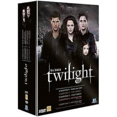 Twilight, La Saga - Intégrale 5 Films [DVD]