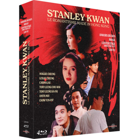 Stanley Kwan-Le Romantisme Made in Hong Kong : Amours déchus + Rouge + Center Stage (Directo's Cut) + LAN YU [Blu-Ray]