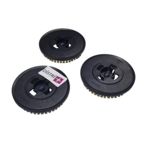 Distri+ - Disque de brosse dure jaune pour Cireuse Electrolux ZP14, AP8000 / Tornado : Chambord LC500C / KARCHER FP303... - Lot