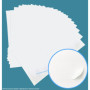 120 étiquettes 99.1 x 93.1 mm étiquettes pour adresse blanches adhésives personnalisables 120 etiquettes 99,1x93,1mm soit 20 feu