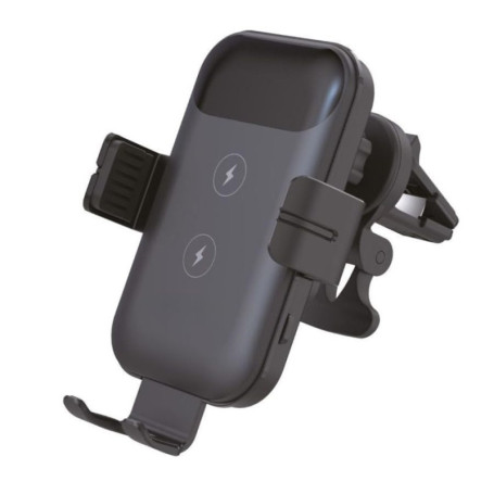 Support Voiture Induction pour Crosscall Stellar M6E M6 X5, Core S5 Z5 X5 S4 M5 X4, Action X5 15W sans Fil sur Grille