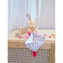 BABY NAT' - Pantin PM avec Doudou Lapin POUPI Rose- BN6036