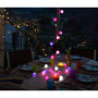 ëlopop Guirlande Lumineuse Intérieure I 30 Boules Multicolores Couleur Rose Blanc et Violet I LED Blanc I Longueur de 3m50 I Déc
