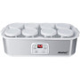 Steba JM 3 Yaourt Maker, Plastique, 1,5 litres, Acier inoxydable/blanc ?