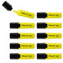 Pelikan Signal Lot de 10 surligneurs Jaune vif Pointe biseautée