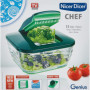 NICER DICER DICERCHEF01 La Nouvelle Version Chef pour Encore Plus de Plaisir en cuisinant sainement et Rapidement, Vert