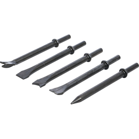BGS 9182 | Jeu de burins pour burineur | 5 pièces