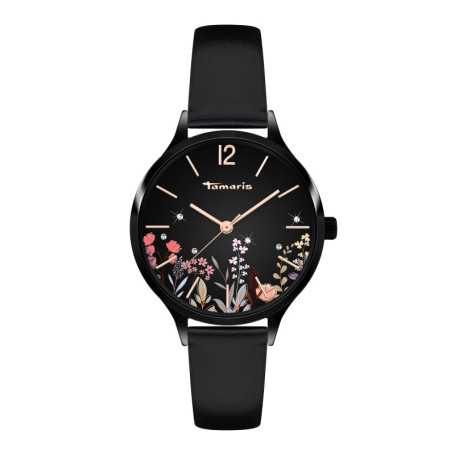 Tamaris Femmes Analogique Quartz Montre avec Bracelet en Cuir TT-0143-LQ