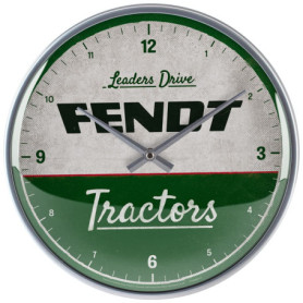 Nostalgic-Art Horloge rétro, Fendt – Tractors – Idée de Cadeau pour Fans de tracteurs, décoration Murale Cuisine, Design Vintage