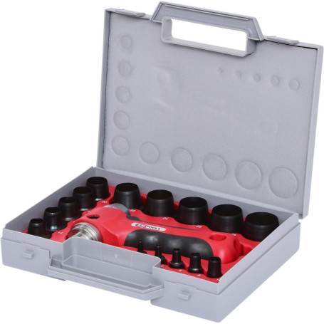 KS TOOLS 129.0100 Coffret emporte-pièces interchangeables de 3 à 30 mm