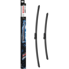 Bosch Balais d'Essuie–Glace Plats Aerotwin A093S, Longueur: 700mm/530mm – 1 Paire de Balais avant