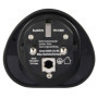 Hama Adaptateur de Voyage pour Brancher des appareils étrangers Noir