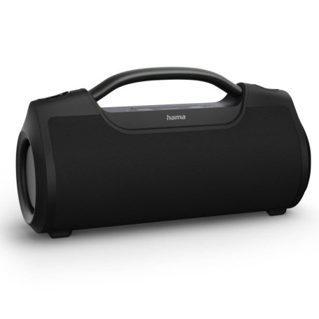Hama Enceinte Bluetooth Portable sans Fil SoundBarrel, Rechargeable Autonomie 12h, Haut Parleur étanche IPX6, Résistance poussiè