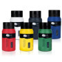 Artina Peinture Acrylique de qualité - Lot de 6 Tubes de 500ml - Idéal pour Les Amateurs et Les Peintres Professionnels