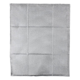 Europart Filtre à graisse universel en métal 485 x 400 mm découpable pour hotte aspirante