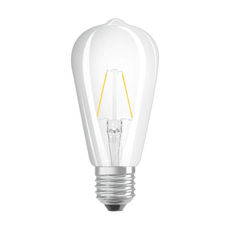 OSRAM Ampoule LED | Culot: E27 | Blanc chaud | 2700 K | 2,50 W | équivalent à 25 W | LED Retrofit CLASSIC ST