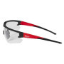 Milwauk 4932471881 Lunettes de sécurité Transparentes Rouge