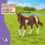 Schleich 14901 Jument Paint Horse, dès 5 Ans, Horse Club - Figurine, 4 x 15 x 11 cm