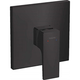 hansgrohe Metropol Set de finition pour mitigeur douche encastré, poignée manette, noir mat, 32565670