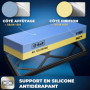 S&R Pierre à Aiguiser Couteaux 1000/4000 + Pierre Affuter Grain 120/240 + Guide d'angle. 100% Coridon. Pour Couteaux, Ciseaux, B
