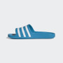 adidas Mixte Adilette Aqua Slides, Solar Blue / Cloud White / Solar Blue, 38 EU
