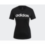 T-shirt à manches courtes femme Adidas Lin T Noir (XS)
